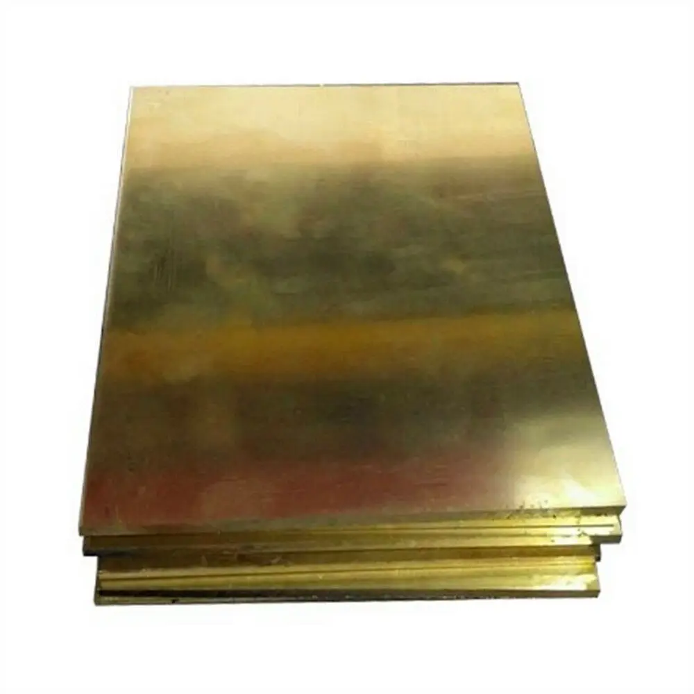 1 PC H62 In Ottone Striscia di Rame Copriletto Foglio di 150x150x1mm 2 millimetri 3 millimetri di Metallo Sottile piastra Latten