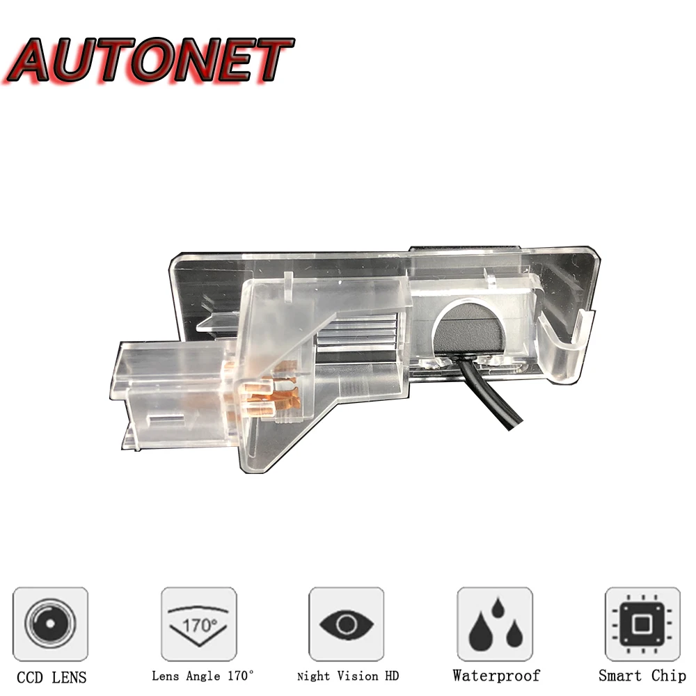 AUTONET HD Night Vision Backup Rear View camera For Renault scenic 2 II Renault Grand scenic 2003~2009/CCD/license plate camera