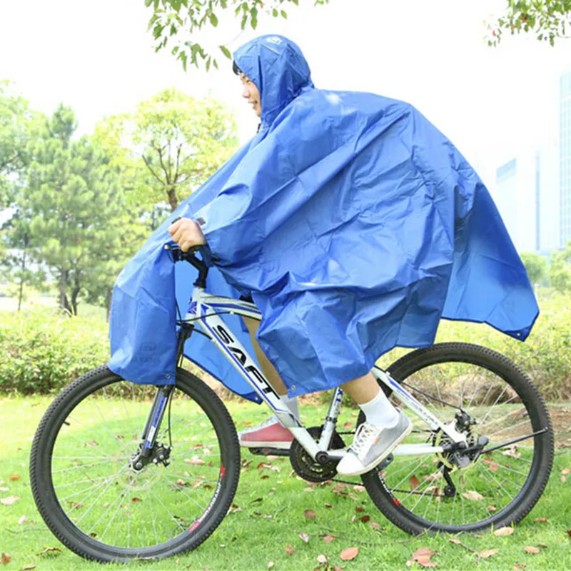 Reise Tragbare Triple Regenmantel Frauen Männer Poncho Outdoor Wandern Angeln Bergsteigen Radfahren Vielseitig Chubasquero