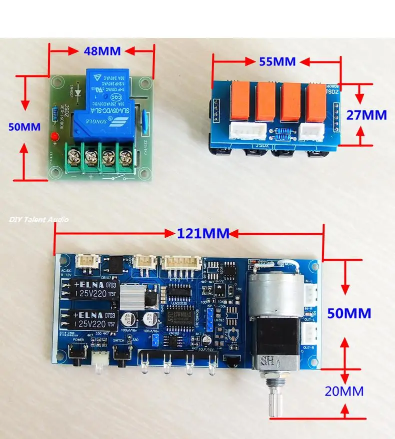 

Пульт дистанционного предварительного усилителя, панель управления громкостью, потенциометр двигателя, источник звука, панель переключателя DIY