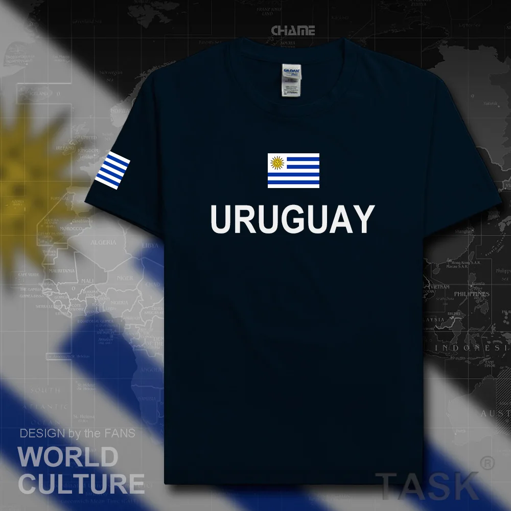 Uruguay Uruguayan men t shirt fashion 2017 jerseys nation team tshirt 100% cotton t-shirt gyms clothing tee country sporting URY