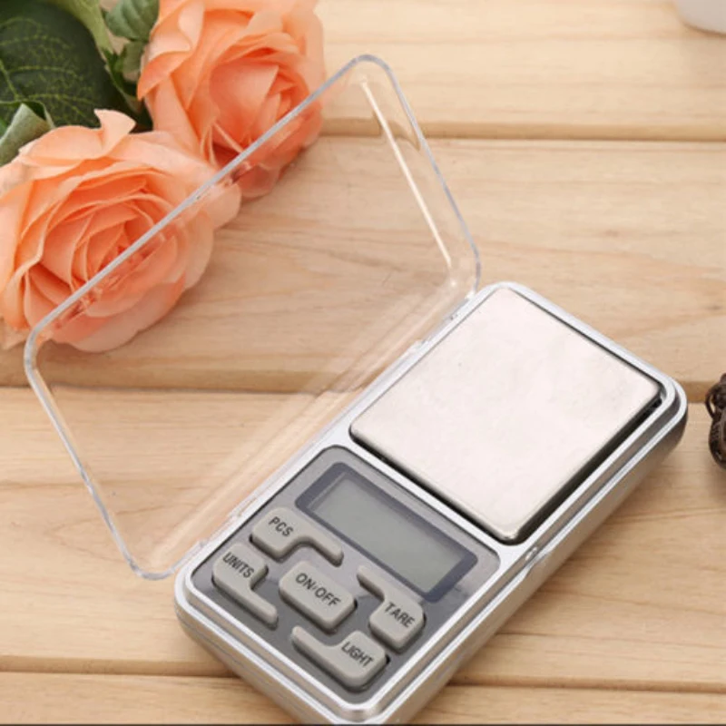 Mini Portable Pocket 500g x 0.1g Digital Scale for Gold Sterling Jewelry  Scales Balance Gram Electronic Scales