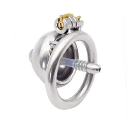 304 Stainless Steel Chastity Belt Super Small Male Chastity Device Adult Game Cock Cage With Urethral Catheter Sex Toys For Men