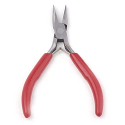 45# Steel Jewelry Pliers Long Chain Nose Pliers Jewelry Making Tools 13.5x6.5x1cm