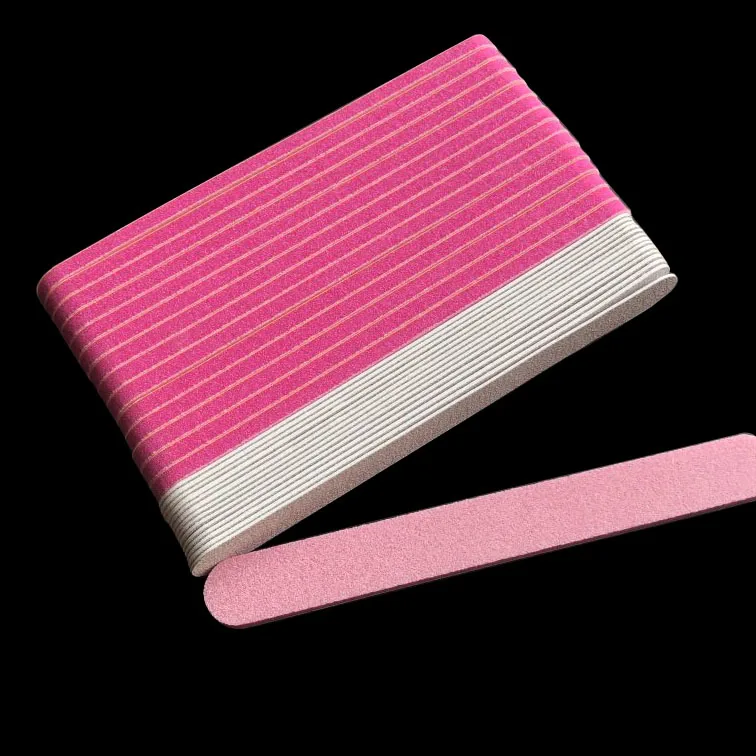 1 pc metal base with 30 pcs removalble pads durable nail file  replacement sanding file pads nail file random colour