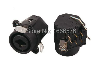 wholesale 50PCS/LOT pcs  FEMALE SOCKET, XLR-1/4