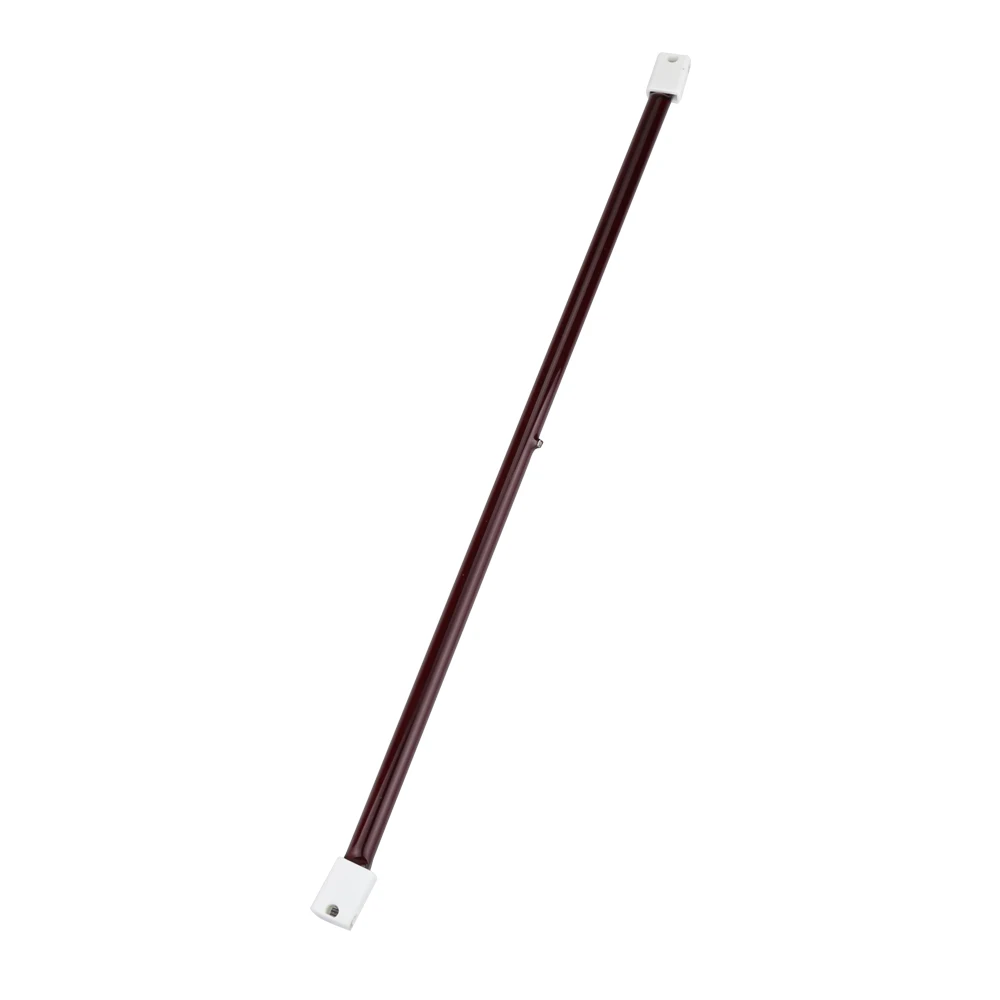 350mm/400mm/500mm/750mm 220V 1000W Ruby Color Halogen Infrared Quartz Tube IR Lamp Element Heater for Shoes Machine
