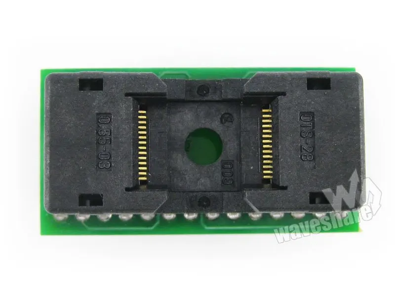 

TSOP28 TO DIP28 # TSSOP28 Enplas IC Test Socket Programming Adapter 0.55mm Pitch