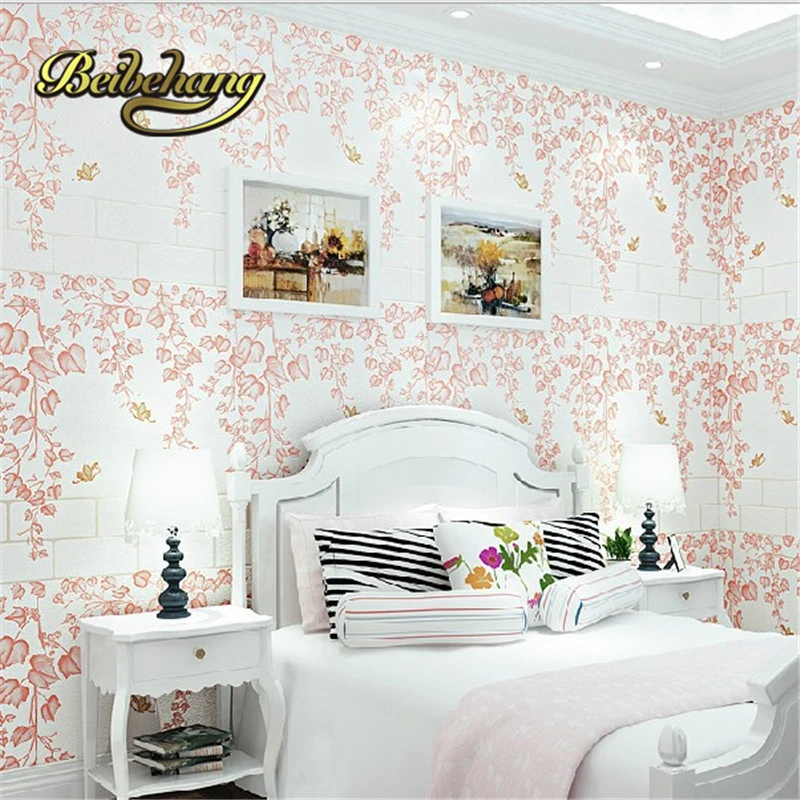 beibehang-papel-tapiz-de-pared-para-dormitorio-sala-de-estar-sofa-fondo-3d-romantico-jardin-fresco-no-tejido