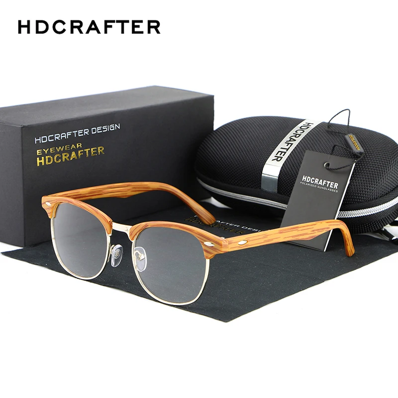 

HDCRAFTER Retro Reading Glasses Frames for Women Men Brand Designer Eyeglasses Plain Spectacl Frames Computer Oculos Accessories