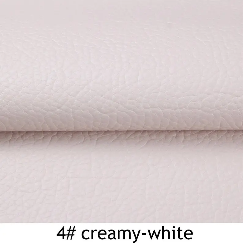 50cm*138cm PU litchi leather fabric, bed soft pack, wall decoration, leather, sofa artificial leather