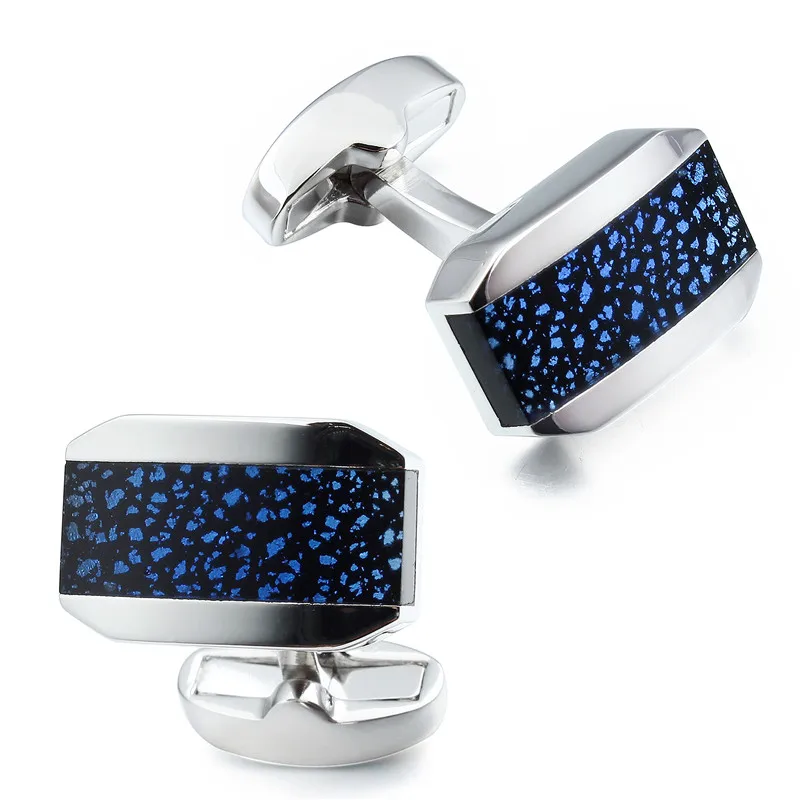 Cufflinks For Men with Gift Box, Handmade with Dichroic glass, Match Suits Cuffs Daily Use Dress for Ordinary Men