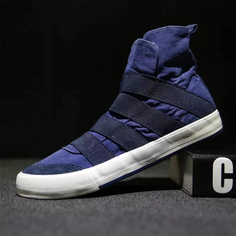 Trend New Design Canvas Skateboarding Shoes Leisure Men\'s Sneakers Comfortable Cloth Shoes Men Student School Sport Shoes