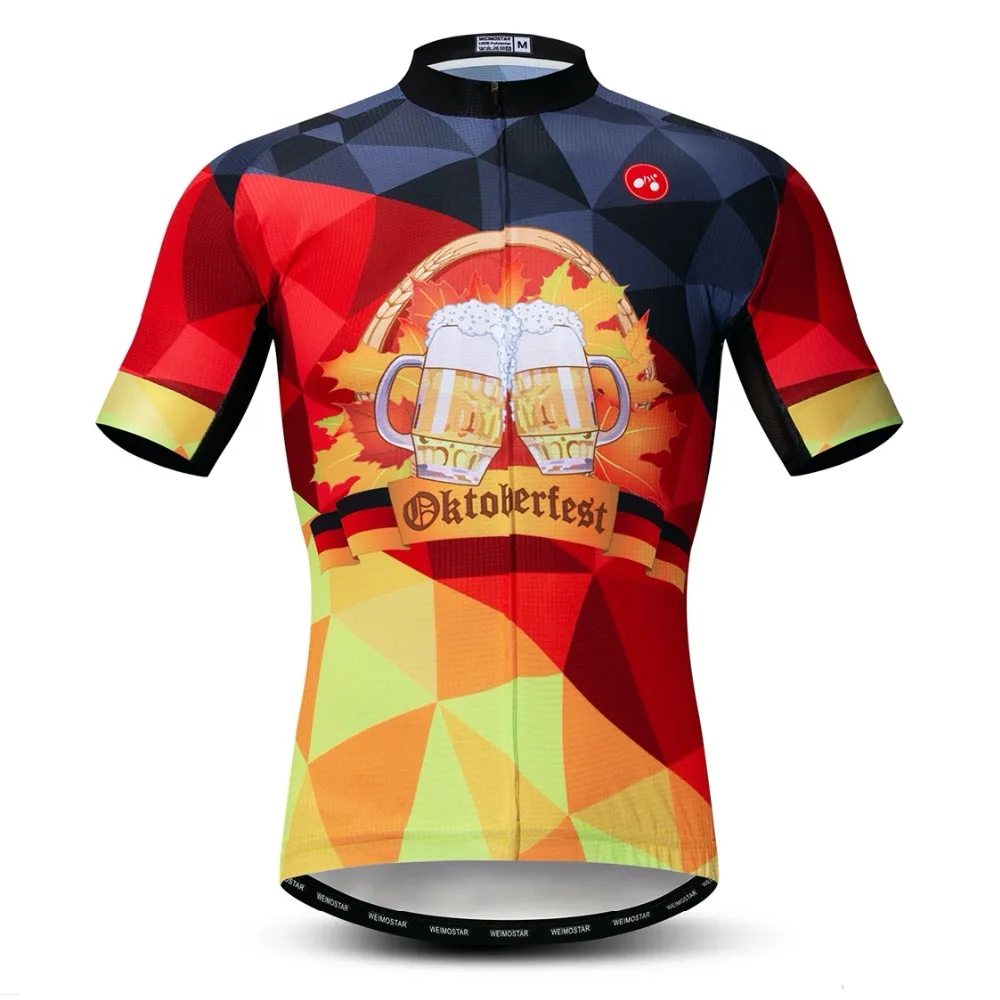 Germany Cycling Jersey men Bike Jerses 2018 road MTB bicycle Clothing Short Sleeve Outdoor sportswear maillot Racing top skull