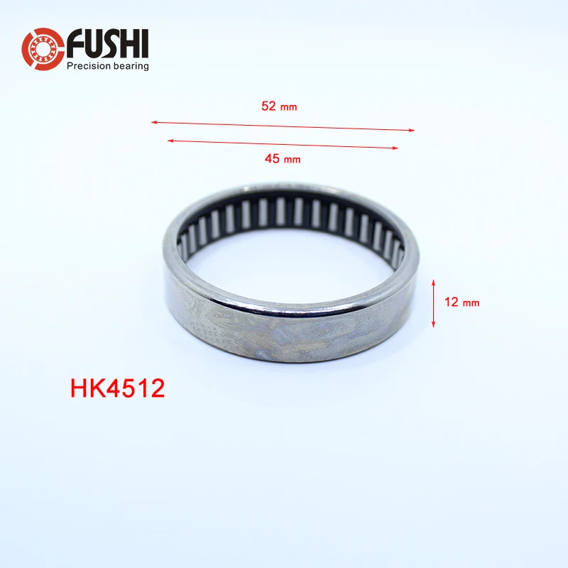 

HK4512 Needle Bearings 45*52*12 mm ( 5 Pcs ) Drawn Cup Needle Roller Bearing TLA4512Z HK455212 27941/45