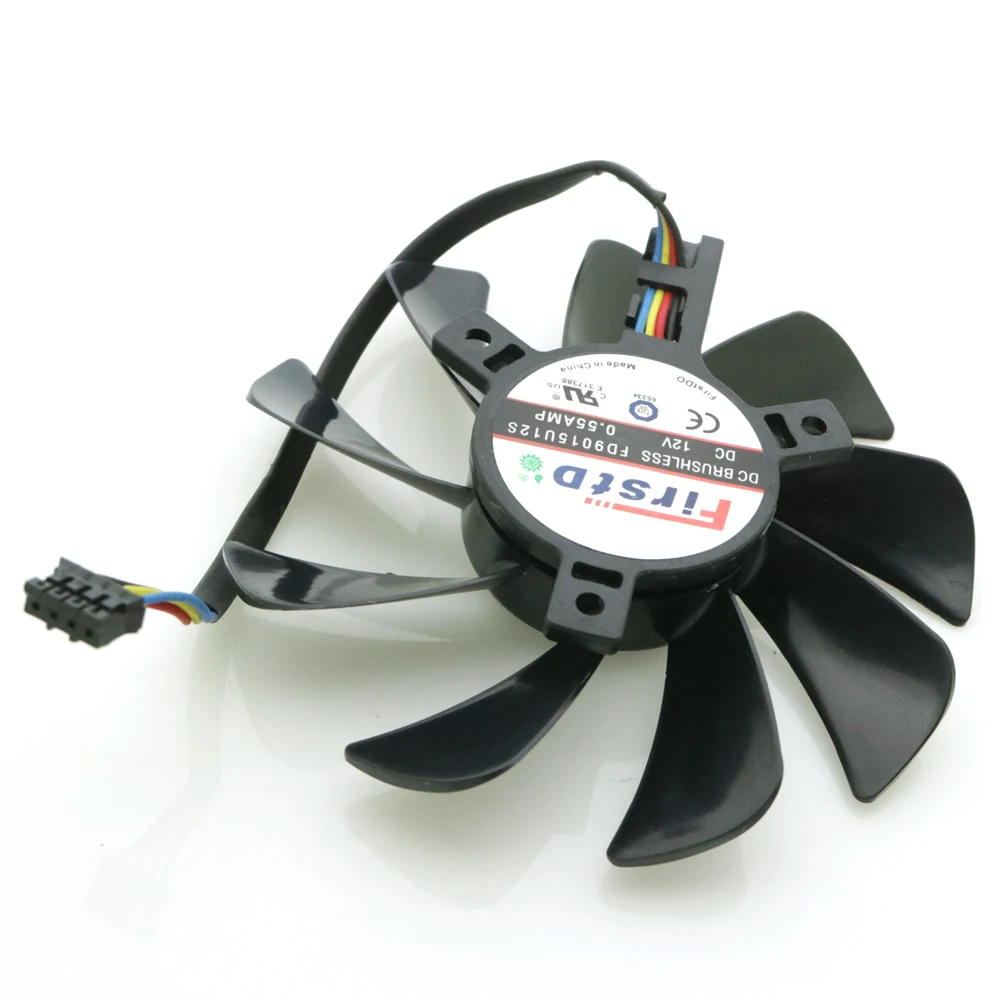 Free Shipping FD9015U12S 12V 0.55AMP 85mm VGA Fan For XFX 470P GPU Graphics Card Cooling Fan 4Pin