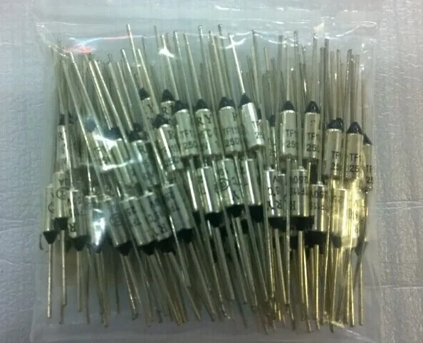 100pcs/lot  temperature fuse BF117X Tf 117 degrees 16A 250V RY117 original authentic