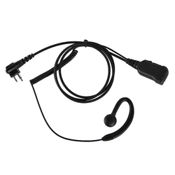 Two way radio headset earpiece earphone D shape security headset for Motorola CP040,CP200,GP300 CLS1110, CLS1410 walkie talkie