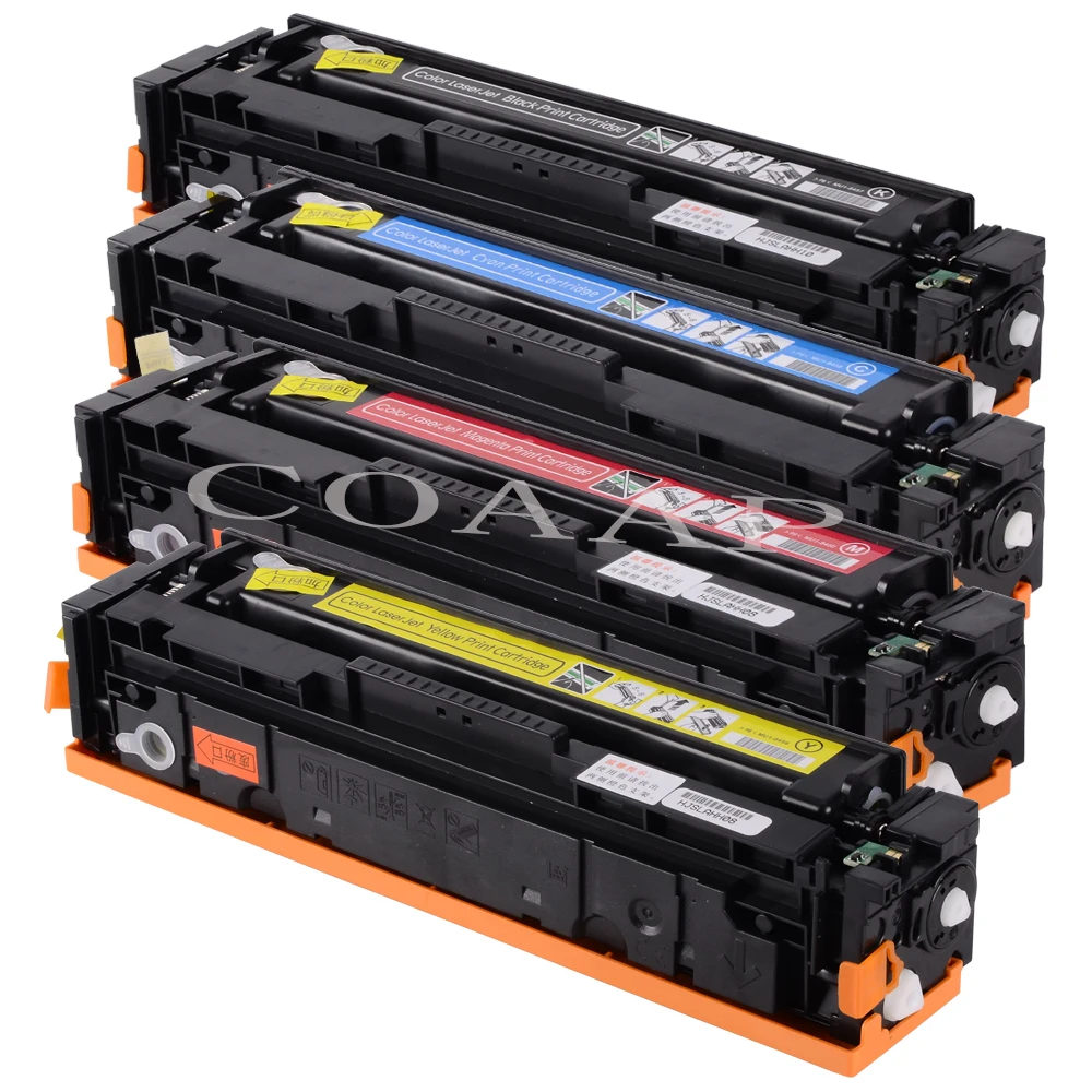 1 Set CF210A CF211A CF212A CF213A color toner cartridge for HP Laserjet Pro200 M251nw M276n M276nw Printer with chip