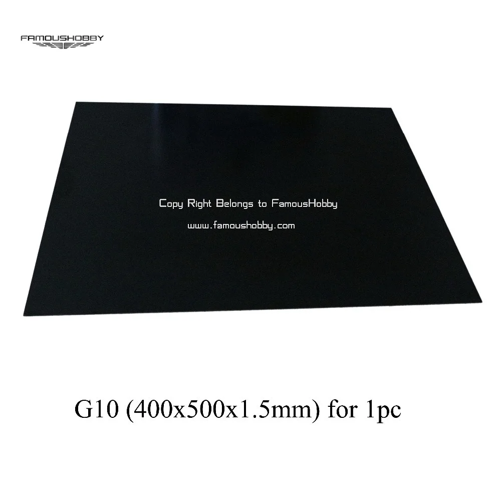 

Famoushobby FGF001 1pcs G10 400X500 1.5mm Thickness Glass Fiber Plate/ Panel/ Sheet/ Board for Multicopter