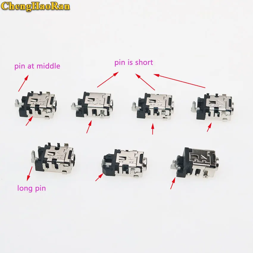 ChengHaoRan For ASUS X540 X540L K401 F540UP A556 A401 X411U Q503 Q553 Q503UA NEW DC power jack charge connector for laptop