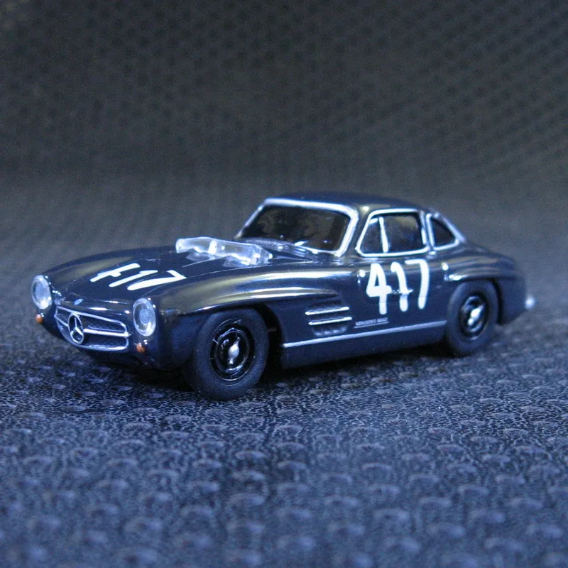 

Rare Die-cast Metal 1/64 300SL 417 Auto Desktop Display Collection Model Toys For Children