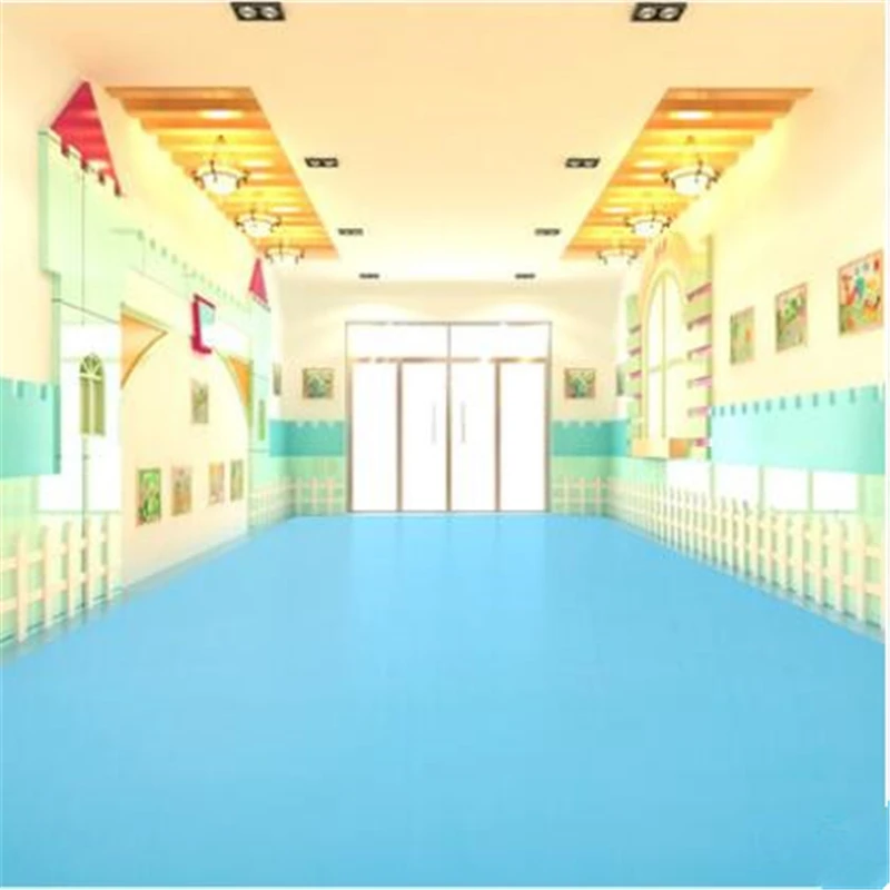 Thickened floor leather home children's bedroom plastic floor waterproof plastic anti-slip wear-resistant leather pvc flooring