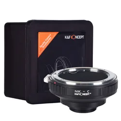 K&F Concept lens adapter ring For Nikon F Lenses to C Mount Camera Adapter