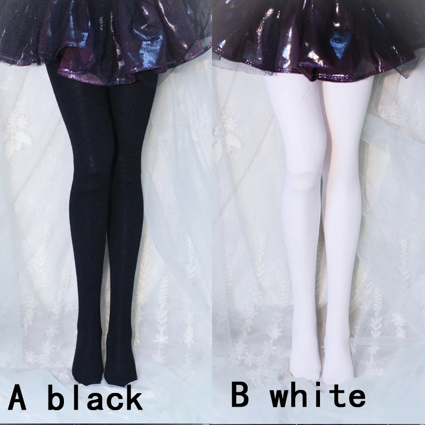 New 1/3 1/4 1/6 White/Black/Purple/Pink Pantyhose leggings DD MSD Socks Pants YOSD Clothes prevent staining for bjd dolls