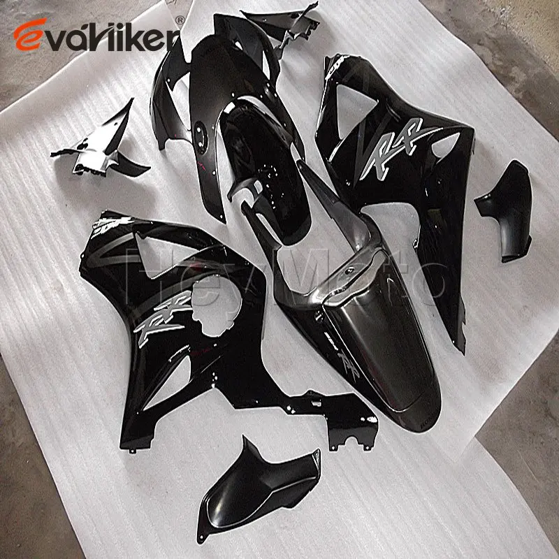 

motorcycle fairing for CBR954RR 2002 2003 glossy black CBR 954 RR 02 03 ABS Plastic motorcycle cowl order