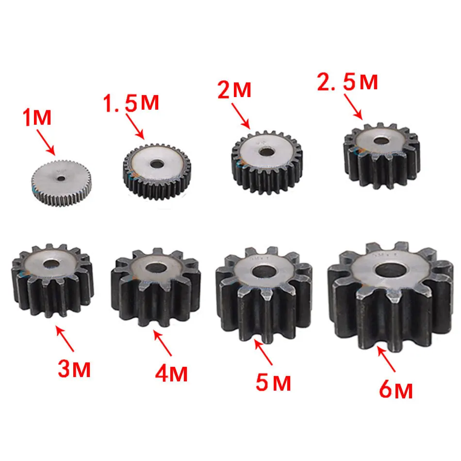 1pc Metal Transmission Gear 45# Steel Spur Gear 3M 59T-100T 3 Modulus 59 58 60 61 62 63 64 65 70 72 67 75 80 859 100 Teeth