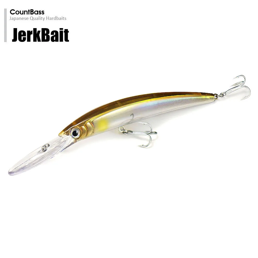 Countbass Floating Minnow 110 mm 4-21/64 Zoll 15,6 g 1/2 oz. Tauchen 2,5–3 m Wobbler Hardbaits Anglerköder zum Angeln – Detail 3