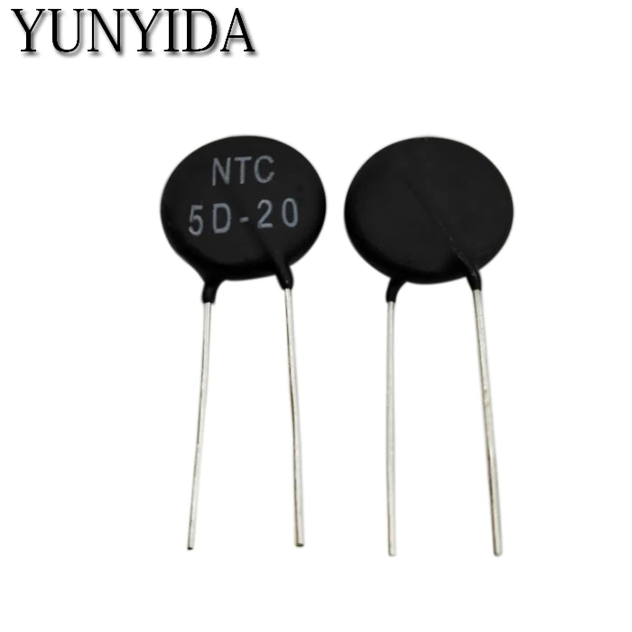 

10pcs/lot Thermal Resistor NTC 5D-20