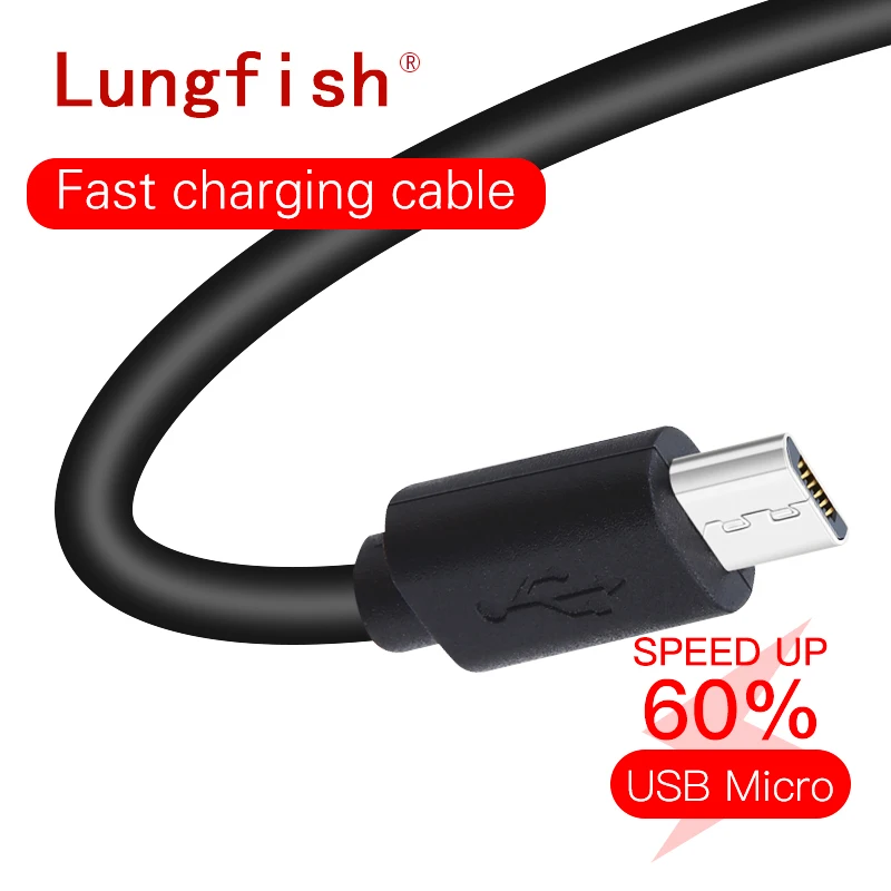 Cavo Micro USB ricarica rapida Micro 2.0 A per Huawei Samsung Xiaomi LG telefono Android Micro usb 0.3m 1m 1.5m
