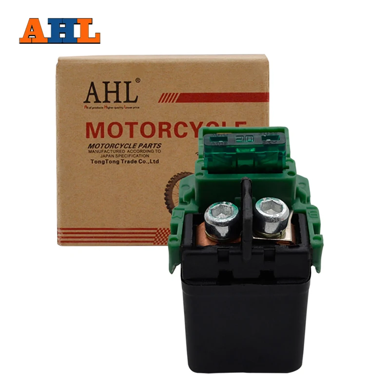 AHL Motorcycle Starter Solenoid Relay For HONDA XL125V Varadero 01-03 XL650 XL 650 Transalp 00-04 XLR125 XLR 125 98-04 XRV750