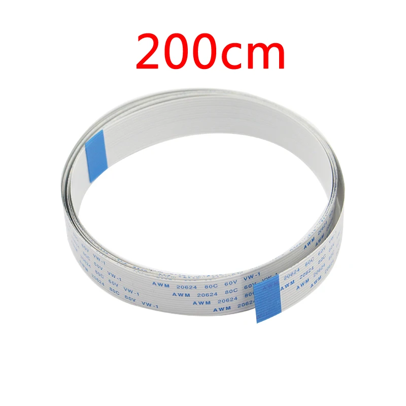 2M 1M 60/50/40/30/15CM Raspberry Pi Camera Cable Ribbon FFC Pitch Flat Wire for Raspberry Pi 4 Model B 3B+ DSI Camera Module