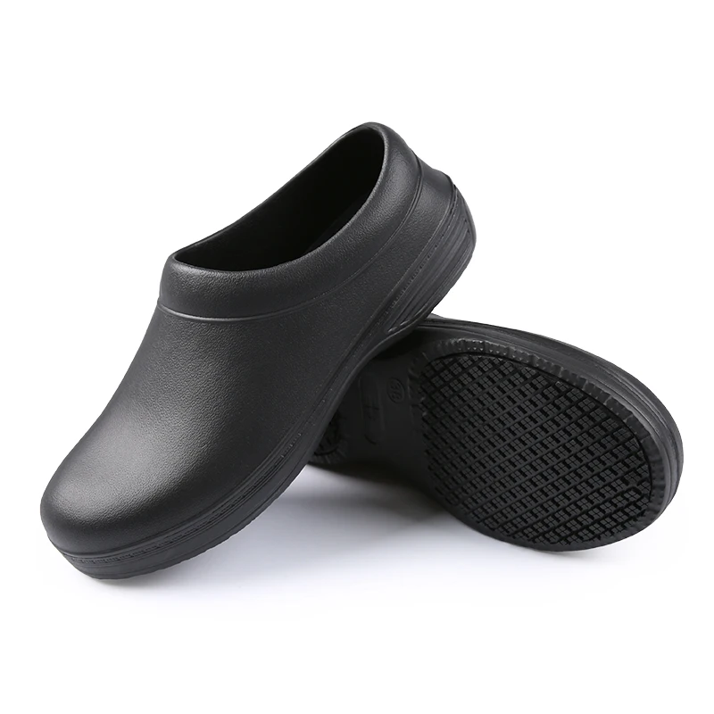 Chef Shoes Non-slip Waterproof Oil-proof Black Safety Kitchen Work Shoes Hotel Restaurant cook work shoes