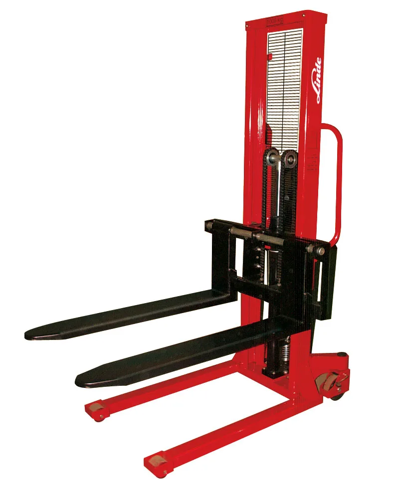 Linde hand pallet truck MHS1016 1t hydraulic hand pallet stacker 1 ton hand pallet jack pallet truck lift