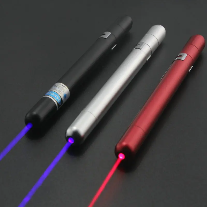 JSHFEI Blue Pointer Pen Military pointer green pen 650nm red  wholesale 450nm Laser Pointer Remote Flashlight Teaching