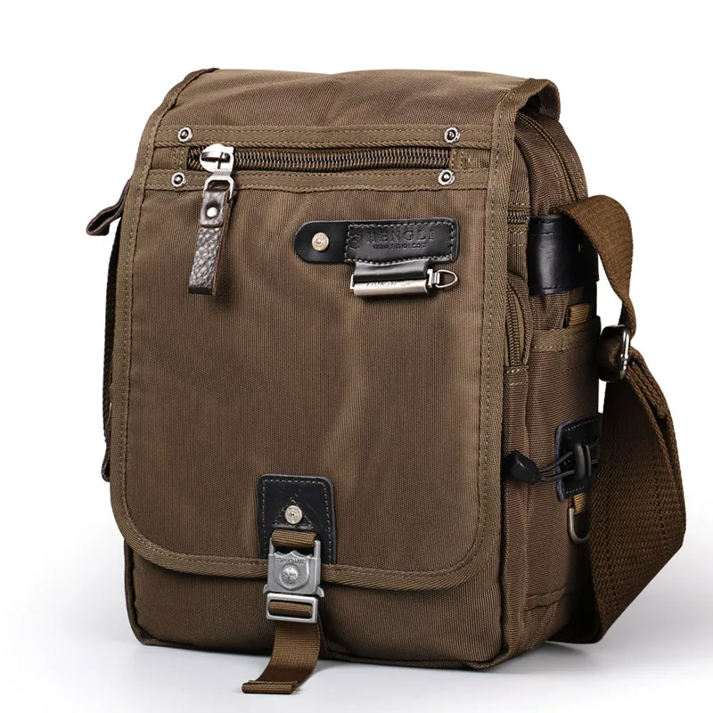 2022 Ruil Men Messenger Bag Fashion Waterproof Oxford Cloth Casual Multifunction Travel Crossbody Bags