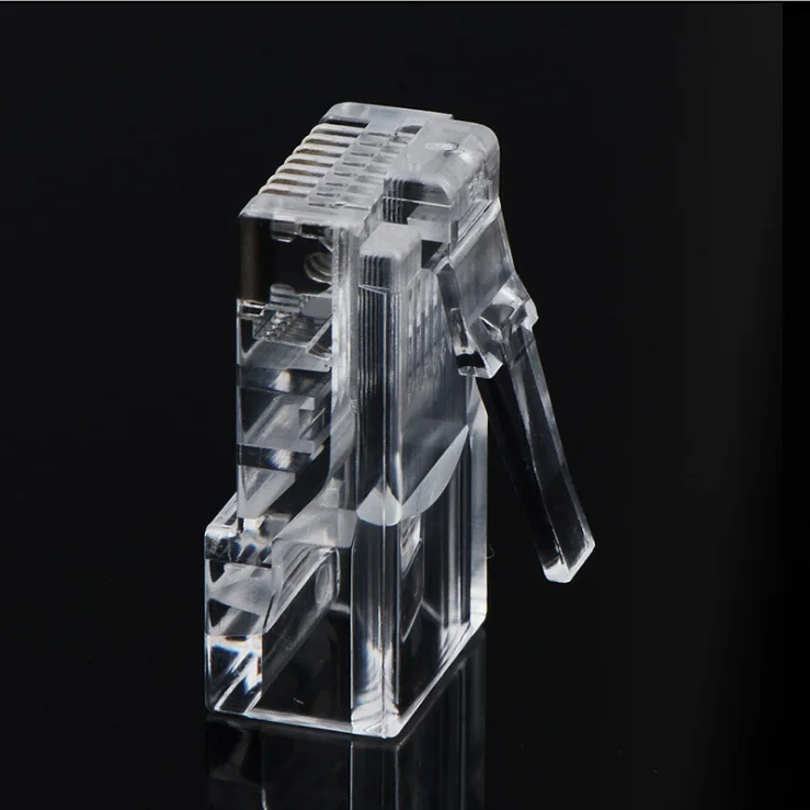 Super five kinds of unshielded RJ45 crystal head network 8p8c crystal head computer connector electric work tool part NO.C0097