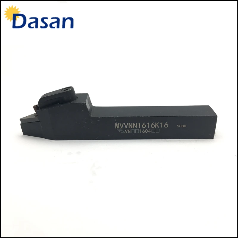 MVVNN1616K16 CNC HSS Turning Tool External Turning Tool Holder with Torx Wrench for Carbide Turning Insert VNMG160404 VNMG160408
