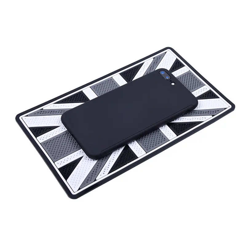 Brand New  Silica Gel Material Classic Style Mobile Phone Mat For All Mini Cooper Model (1Pcs/Set)