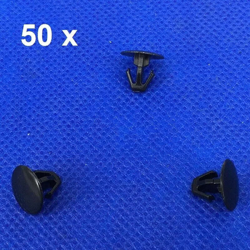 5mm For Nissan Qashqai Rear Door Rubber Seals Trim Fastener Weatherstrip Clips