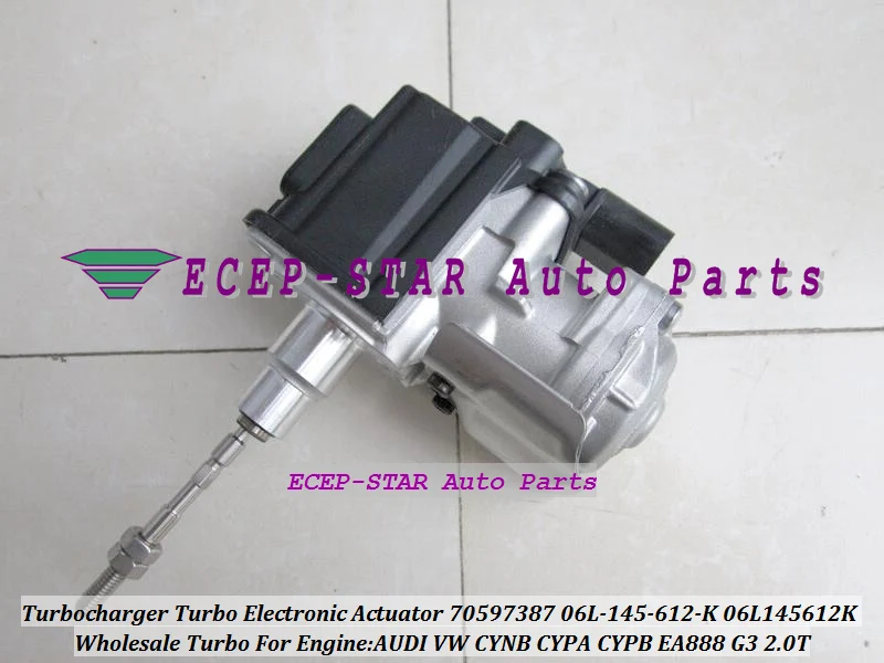 Turbo Actuator 06L145612K 70597387 06L-145-612-K For Audi A3 8P1 8PA 8P7 Hatchback Convertible 2.0 TFSI 200HP Petrol EA888 2.0L