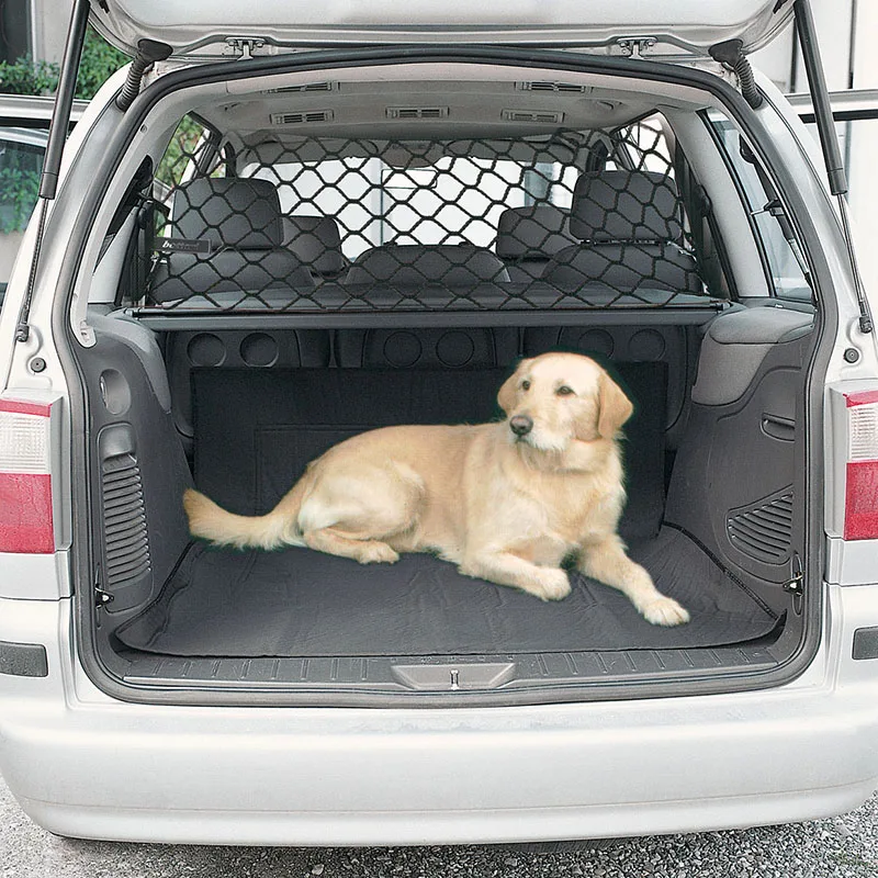 

Dog Protection Net Car Isolation Barrier Pet Barrier Net Fence Trunk Safety Nets Adjustable Protective Net Pets Supplies