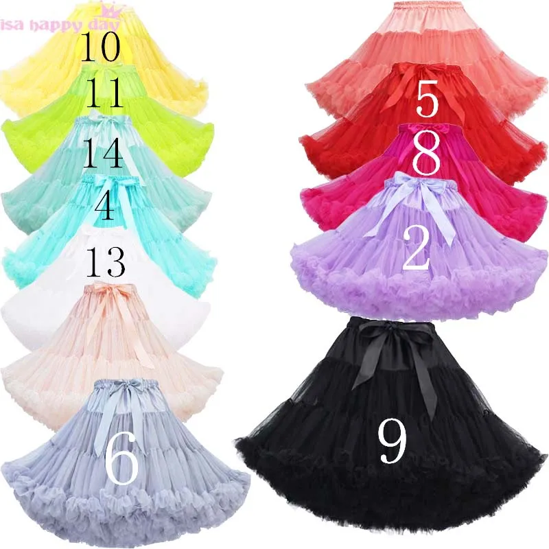 Mới Bán Ngắn Trắng Màu Đen Petticoat Cho Đám Cưới Vintage VOAN Petticoat Crinoline Tây Nam Không Rockabilly Đầm Váy Tutu