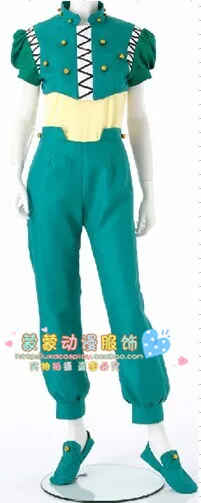 special offer SIZE XL Hunter X Hunter Illumi Zoldyck Irumi Zorudikku Cosplay Costume top+pant