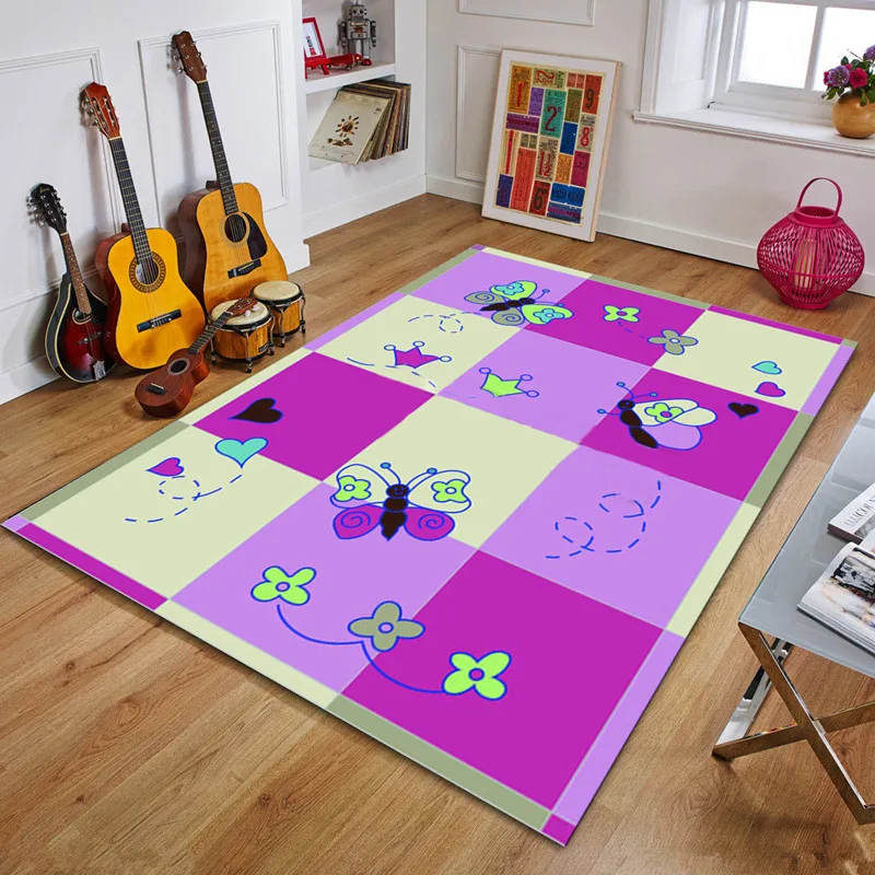 Baby Games Rugs Cartoon Printed Child Play Carpets Kids Game Carpet Room Children Bedding Toy Tapete Kids Gift Number Decor Mat