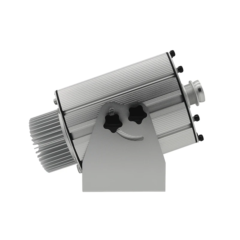 Silver 40W LED Multi-image LED Logo Projector Light Powerful 4500lm Wall andFloor LED Gobo Images Projector Light Indoor Outdoor